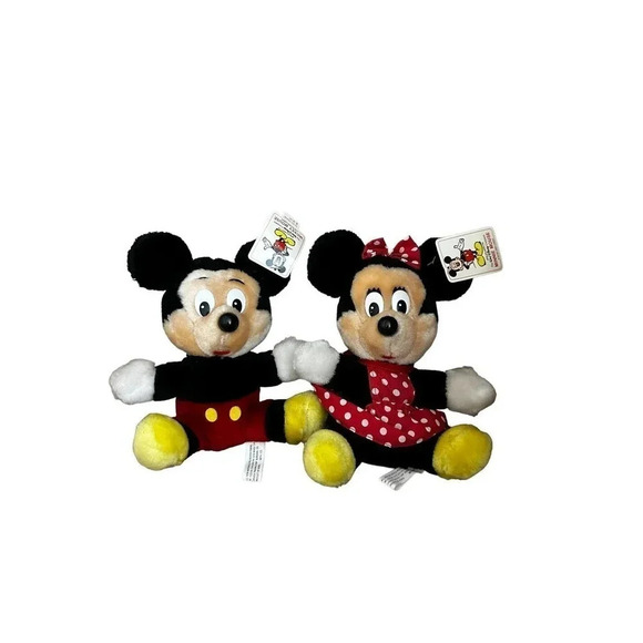 Disneyland Mickey‎ and Minnie Mouse Plush Toys - Picture 1 of 5
